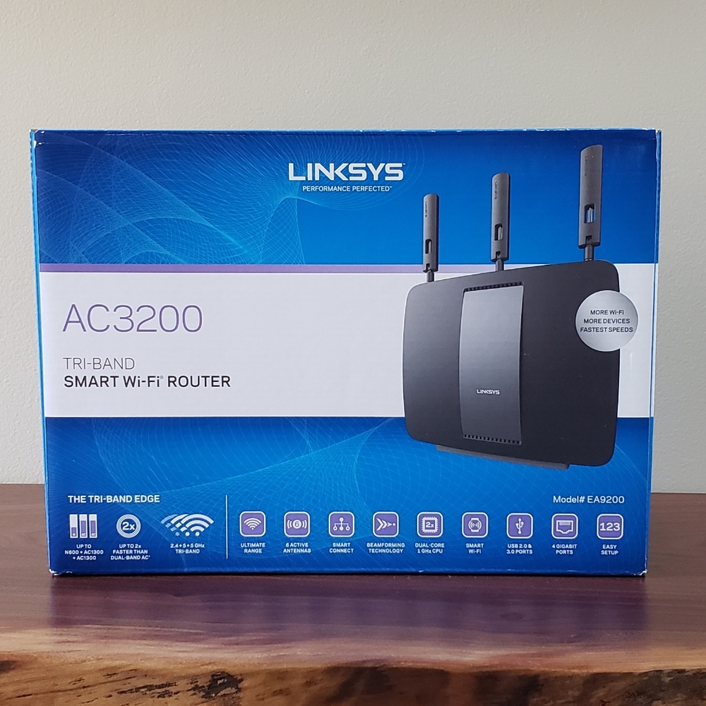 Linksys AC3200 Tri-Band Smart WiFi Router